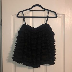 Black Cupcake Top